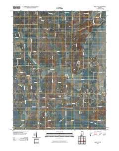 Switz City 2010 topographic map thumbnail