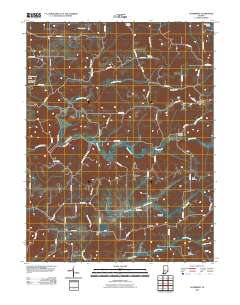 Solsberry 2010 topographic map thumbnail