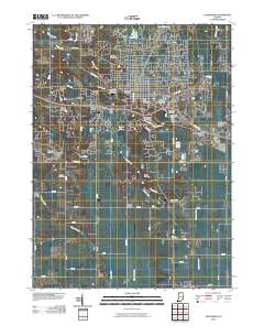 Valparaiso 2010 topographic map thumbnail
