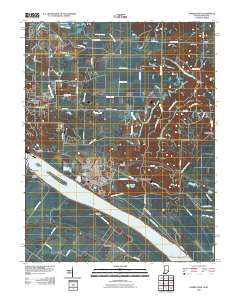 Yankeetown 2010 topographic map thumbnail