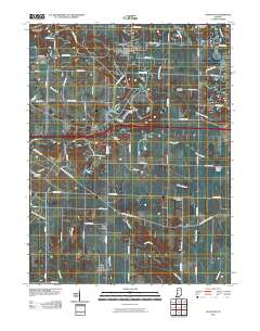 Staunton 2010 topographic map thumbnail