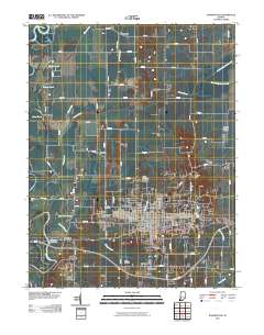 Washington 2010 topographic map thumbnail
