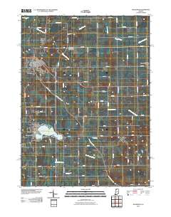 Walkerton 2010 topographic map thumbnail
