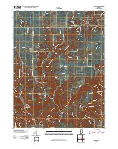 Wallace 2010 topographic map thumbnail