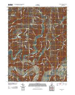 Tunnelton 2010 topographic map thumbnail