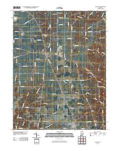 Osgood 2010 topographic map thumbnail