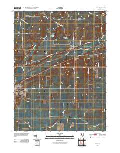 Attica 2010 topographic map thumbnail