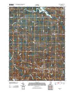 Albion 2010 topographic map thumbnail