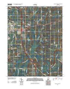 Chestnut Ridge 2010 topographic map thumbnail