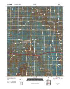 Cynthiana 2010 topographic map thumbnail