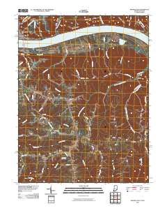 Madison East 2010 topographic map thumbnail