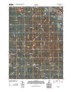 Foraker 2010 topographic map thumbnail