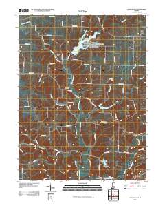 Clinton Falls 2010 topographic map thumbnail