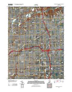 Indianapolis East 2010 topographic map thumbnail