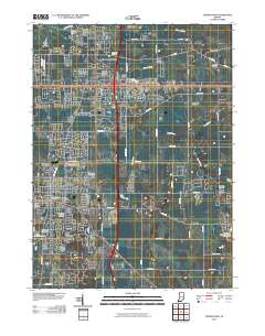 Crown Point 2010 topographic map thumbnail
