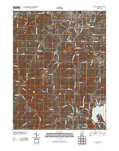 Clear Creek 2010 topographic map thumbnail