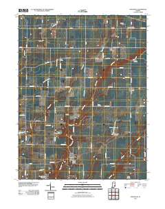 Hartsville 2010 topographic map thumbnail