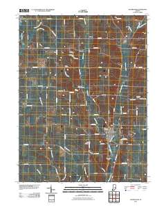 Hagerstown 2010 topographic map thumbnail