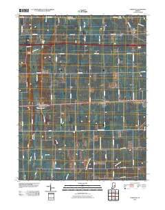 Lewisville 2010 topographic map thumbnail