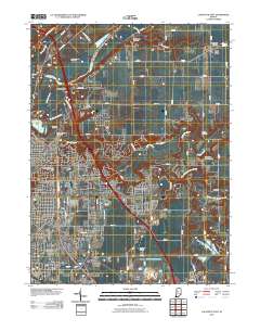 Lafayette East 2010 topographic map thumbnail
