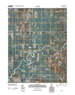 Lyons 2011 topographic map thumbnail