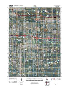 Highland 2011 topographic map thumbnail