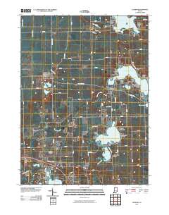 Leesburg 2010 topographic map thumbnail