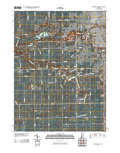 Kokomo West 2010 topographic map thumbnail