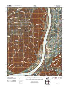 Kosmosdale 2011 topographic map thumbnail