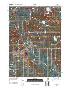 Middlebury 2010 topographic map thumbnail