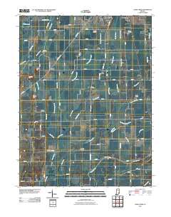 Lewis Creek 2010 topographic map thumbnail
