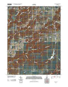 Holton 2010 topographic map thumbnail