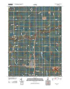 Kentland 2010 topographic map thumbnail