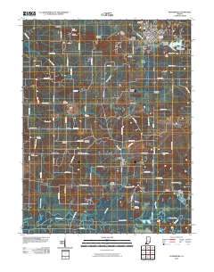 Petersburg 2010 topographic map thumbnail