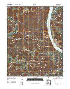 New Amsterdam 2010 topographic map thumbnail