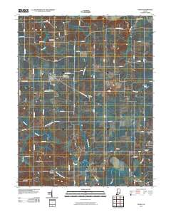 Otwell 2010 topographic map thumbnail