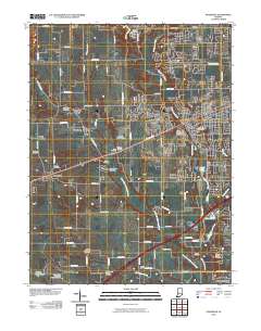 Plainfield 2010 topographic map thumbnail