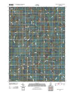 North Judson SE 2010 topographic map thumbnail
