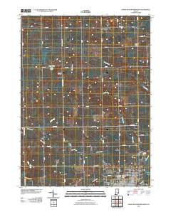 North Manchester North 2010 topographic map thumbnail