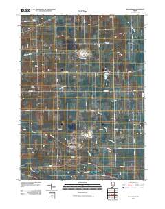 Millersburg 2010 topographic map thumbnail