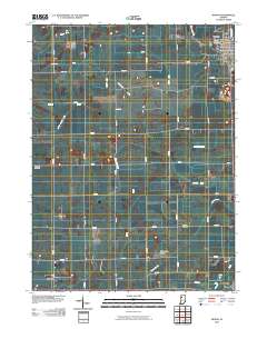 Monon 2010 topographic map thumbnail