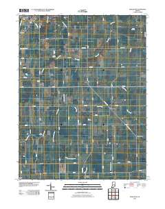 Pendleton 2010 topographic map thumbnail