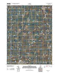 Pennville 2010 topographic map thumbnail