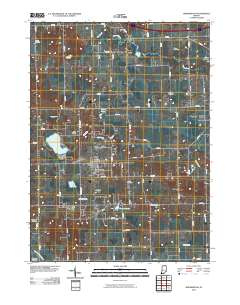Shipshewana 2010 topographic map thumbnail