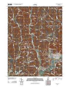 Spencer 2010 topographic map thumbnail