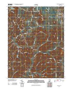 Whitehall 2010 topographic map thumbnail