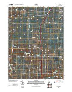Van Buren 2010 topographic map thumbnail