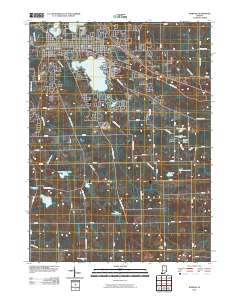 Warsaw 2010 topographic map thumbnail