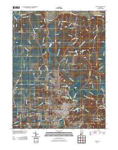 Jasper 2010 topographic map thumbnail