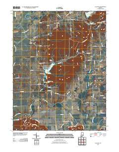 Vallonia 2010 topographic map thumbnail